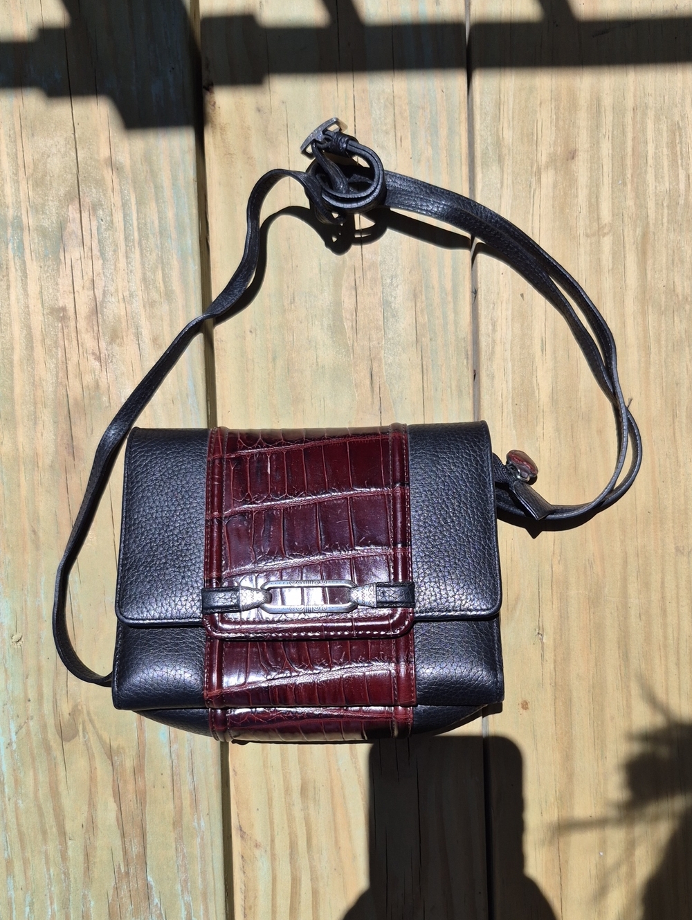 VTG Brighton Crossbody Messenger Bag And Organizer